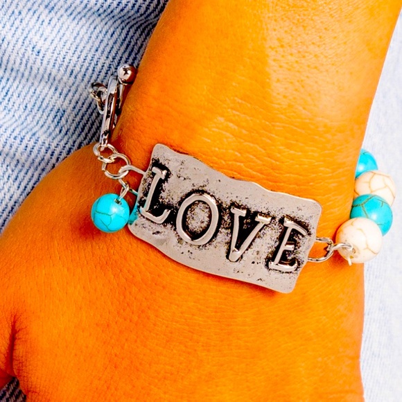 🩵🔵🩵SHOW YOUR LOVE❗️PAPARAZZI “LOVELY STONES” MULTI BRACELET❗️🩵🔵🩵 - Picture 2 of 4